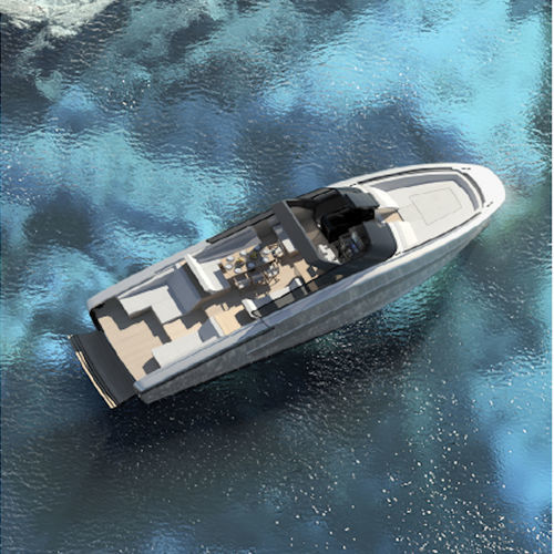Motor-yacht da crociera - P54 - Fiart Mare - open / con dual console / con 2 cabine