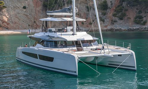 Sailing-yacht catamarano - Samana 59 - Fountaine Pajot Catamarans - da crociera / con 6 cabine / con fly