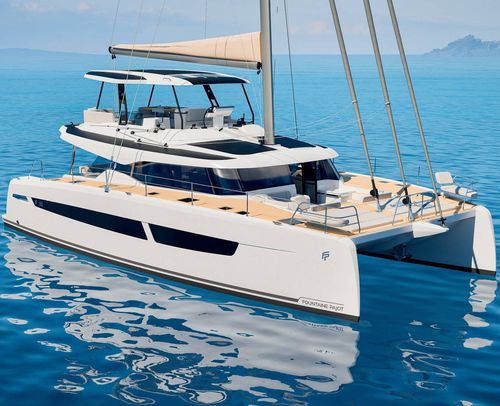 Sailing-yacht catamarano - FP55 - Fountaine Pajot Catamarans - da charter / con 4 cabine / con 5 cabine
