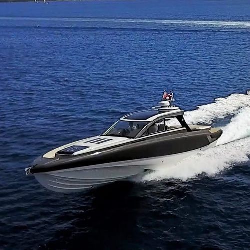 Cabinato entrofuoribordo - BLADERUNNER 45 GT - ICE MARINE - diesel / trimotore / hard-top