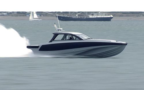 Barca professionale patrol boat - BLADERUNNER 45 INTERCEPTOR - ICE MARINE - entrofuoribordo / fuoribordo / diesel