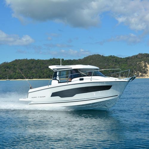 Barca da pesca e diporto fuoribordo - MERRY FISHER 695 - Jeanneau - Motorboats - con cabina di pilotaggio / max. 8 persone / con cabina