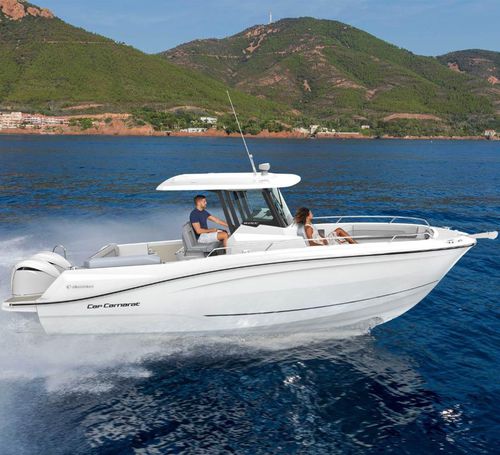 Barca open fuoribordo - CAP CAMARAT 9.0 CC SERIE2 - Jeanneau - Motorboats - bimotore / con console centrale / da pesca sportiva