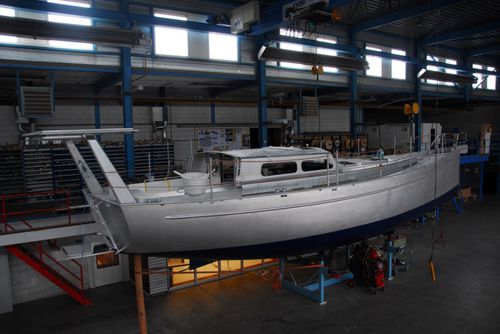 Barca a vela da crociera - BESTEVAER 49ST ZENITH - KM Yachtbuilders - in alluminio / con cutter