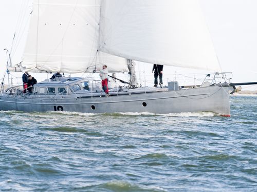 Sailing-yacht da regata e crociera - BESTEVAER 53ST BESTEVAER II - KM Yachtbuilders - con 2 cabine / con poppa aperta / in alluminio