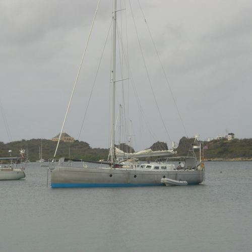 Sailing-yacht da crociera - BESTEVAER 53ST ALICE - KM Yachtbuilders - con 2 cabine / con poppa aperta / in alluminio