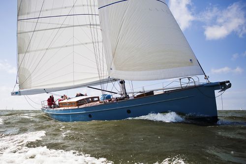 Sailing-yacht da crociera - BESTEVAER 56ST HANNAH - KM Yachtbuilders - con poppa aperta / in alluminio / con cutter