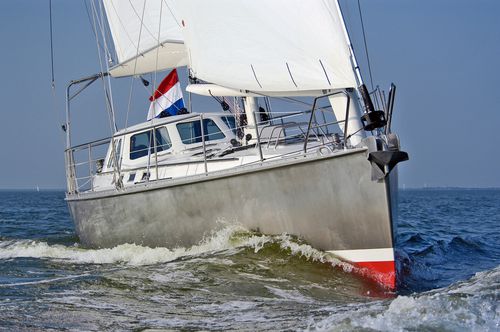 Sailing-yacht da crociera - Stadtship 56 OESTER - KM Yachtbuilders - con 3 cabine / con poppa aperta / in alluminio