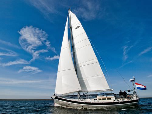 Sailing-yacht da crociera - BESTEVAER 55ST ALBATROS - KM Yachtbuilders - con poppa aperta / in alluminio / su misura