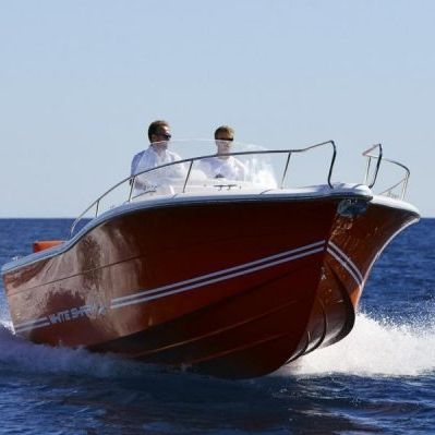 Barca open fuoribordo - 250 CC Origin - White-shark - bimotore / con console centrale / max. 8 persone