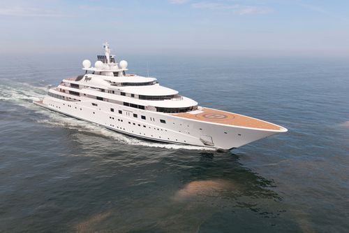 Mega-yacht da crociera - A+    - Lurssen Yachts - raised pilothouse / con eliporto