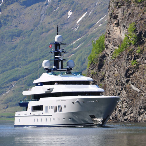 Mega-yacht da crociera - HERMITAGE - Lurssen Yachts - con fly