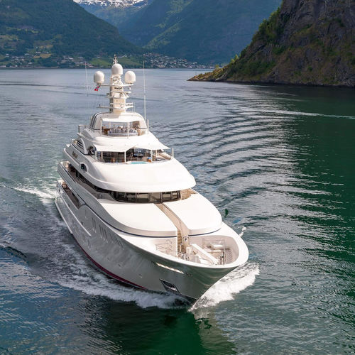 Mega-yacht da crociera - LADY KATHRYN V - Lurssen Yachts - con fly