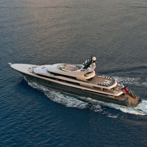 Mega-yacht da crociera - PHOENIX² - Lurssen Yachts - raised pilothouse / con eliporto / con piscina