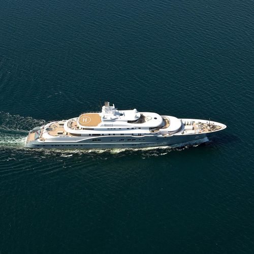Mega-yacht da crociera - RADIANT  - Lurssen Yachts - raised pilothouse / con eliporto