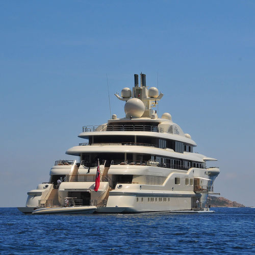 Mega-yacht da crociera - AL RAYA - Lurssen Yachts - tradizionale / raised pilothouse / con eliporto