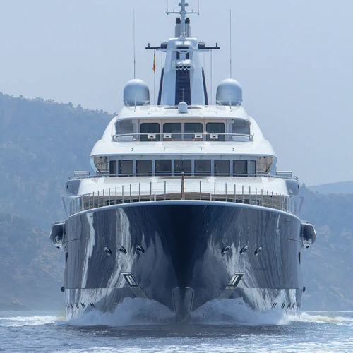 Mega-yacht da crociera - ALAIYA - Lurssen Yachts - classico / raised pilothouse / con piscina