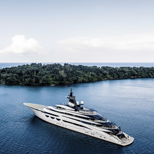 Mega-yacht da crociera - LADY JORGIA - Lurssen Yachts - raised pilothouse / con eliporto