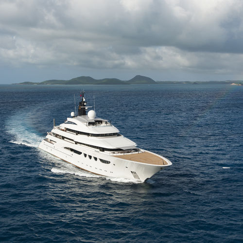 Mega-yacht da crociera - QUATTROELLE - Lurssen Yachts - raised pilothouse / con piscina / con eliporto
