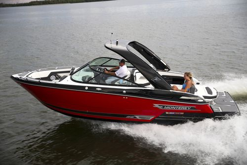 Runabout entrobordo - 258SS - Monterey Boats - con dual console / bow-rider / open