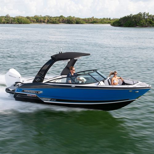 Runabout fuoribordo - 235SS - Monterey Boats - con dual console / bow-rider / open