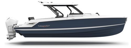 Cabinato fuoribordo - ELITE 34 OB - Monterey Boats - bimotore / open / con console centrale