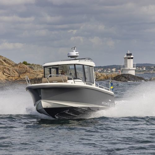 Cabin-cruiser fuoribordo - Commuter 8 - Nimbus - con cabina di pilotaggio / max. 8 persone / con 1 cabina