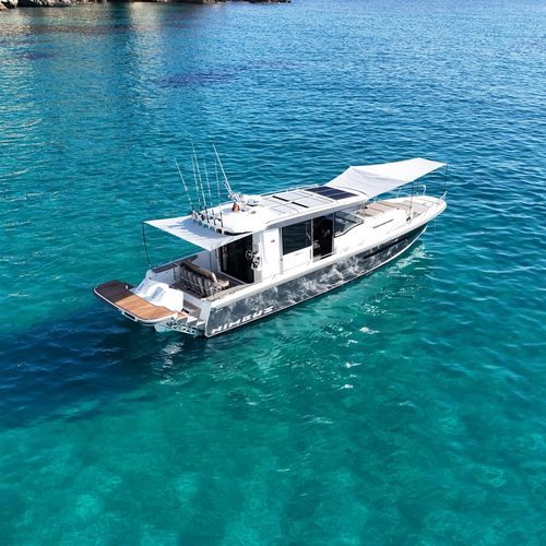 Cabinato fuoribordo - Commuter 11 - Nimbus - diesel / bimotore / con cabina di pilotaggio