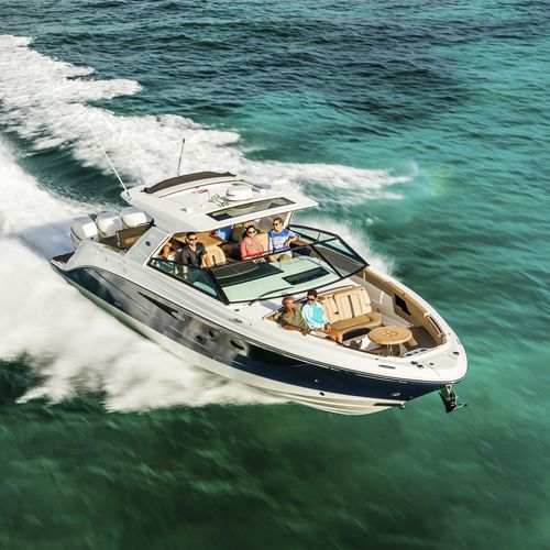 Cabinato fuoribordo - SLX 400 OB - Sea Ray - diesel / trimotore / open