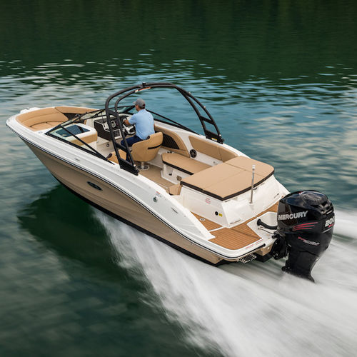 Runabout fuoribordo - SPX 230 OB - Sea Ray - con dual console / bow-rider / open