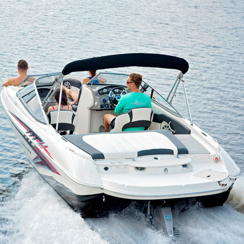 Runabout entrobordo - 208LR - Stingray Boats - con dual console / bow-rider / da sci nautico