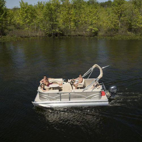 Pontoon boat fuoribordo - 8522 LZ Port - Sylvan Pontoons - max. 12 persone