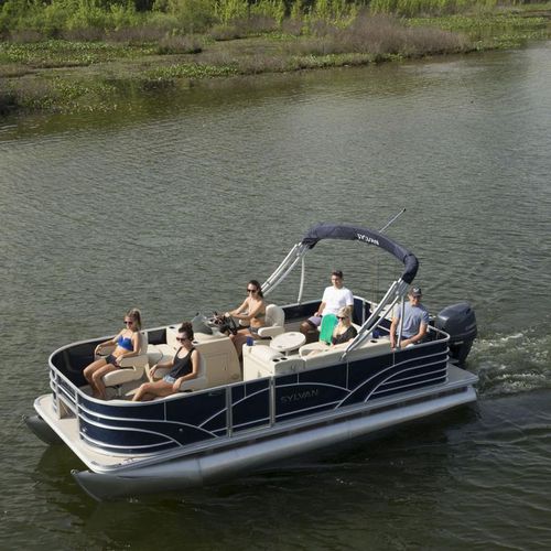 Pontoon boat fuoribordo - 818 Fish - Sylvan Pontoons - da pesca sportiva / max. 8 persone