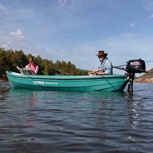 Lancia fuoribordo - Saiman Hunter - Terhi Oy - open / da pesca sportiva / max. 4 persone