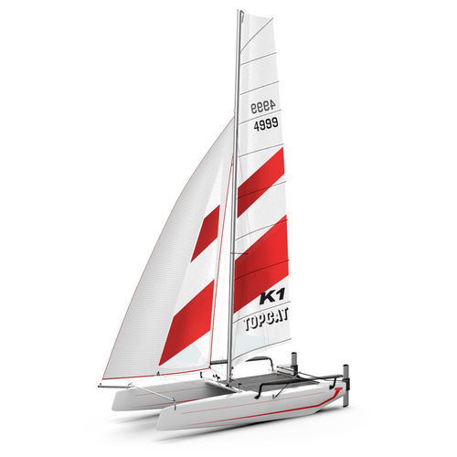 Catamarano sportivo da turismo - K1 - Topcat - da regata / per scuola / singolo