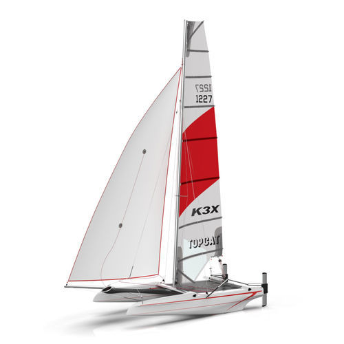 Catamarano sportivo da turismo - K3X - Topcat - da regata / singolo / per due persone
