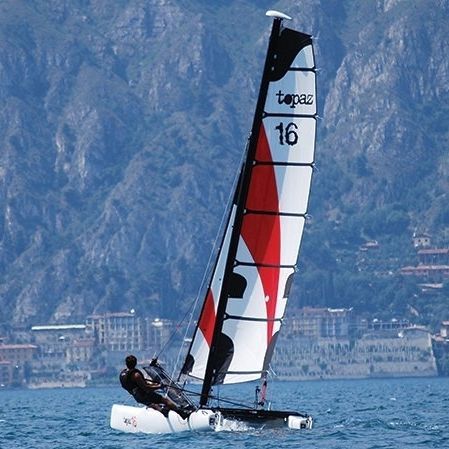 Catamarano sportivo da turismo - TOPAZ 16 - Topper - per scuola / per due persone / con trapezio doppio