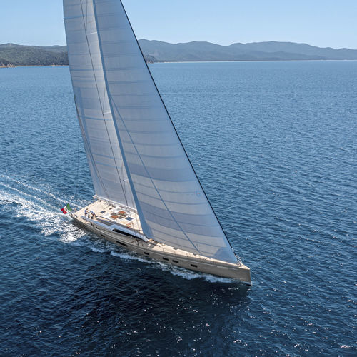 Sailing-superyacht di lusso da crociera - 120 - Nautor Swan - con 3 cabine / con poppa aperta / sloop