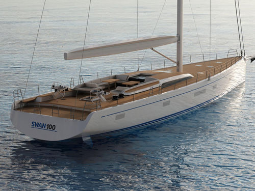 Sailing-superyacht di lusso da crociera - 100 - Nautor Swan - da regata / con 5 cabine / con 4 cabine