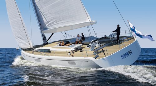 Sailing-yacht da crociera - 80 - Nautor Swan - da regata / con 4 cabine / con poppa aperta