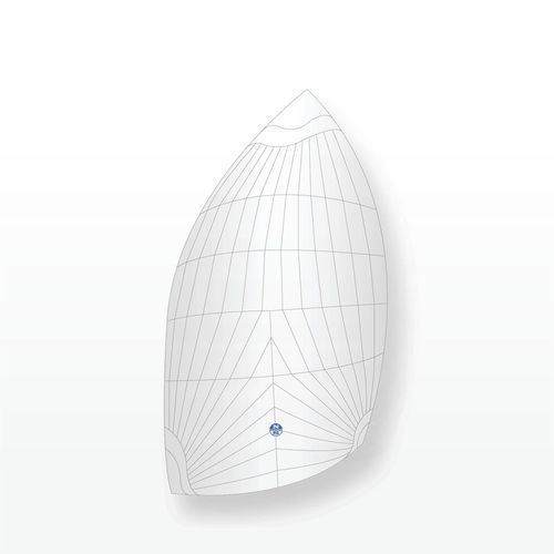 Gennaker - G2  - North Sails Sailmaking - spinnaker asimmetrico / per barca a vela da competizione / in poliestere