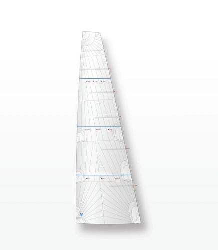 Randa - SQUARE TOP - North Sails Sailmaking - per barca a vela da crociera / in poliestere / Dyneema®