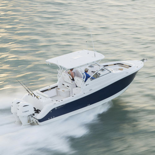 Walkaround fuoribordo - 280 CX - EdgeWater Power Boats - bimotore / con dual console / da pesca sportiva