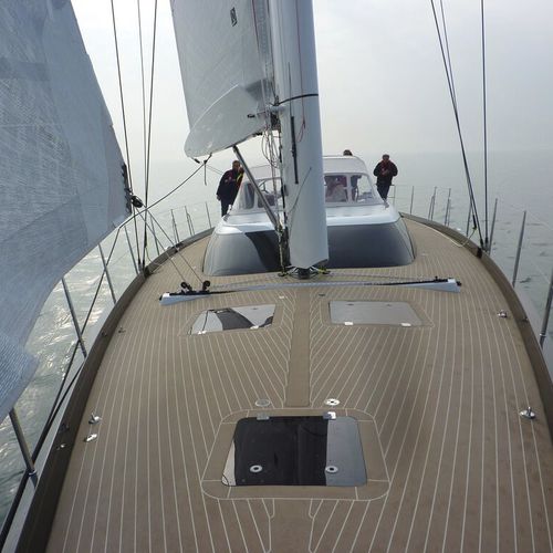 Boma per barca a vela - Veelux - Southern Spars - a V / in carbonio