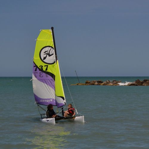 Catamarano sportivo da turismo - CATSY - Hobie Cat USA - per scuola / per bambini