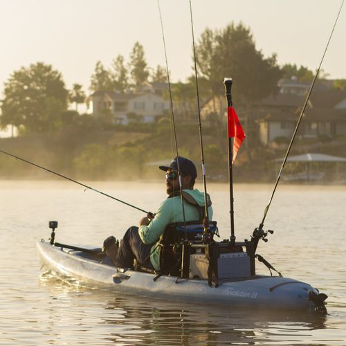 Kayak sit-on-top - MIRAGE REVOLUTION 13 - Hobie Cat USA - da turismo / da pesca / da mare