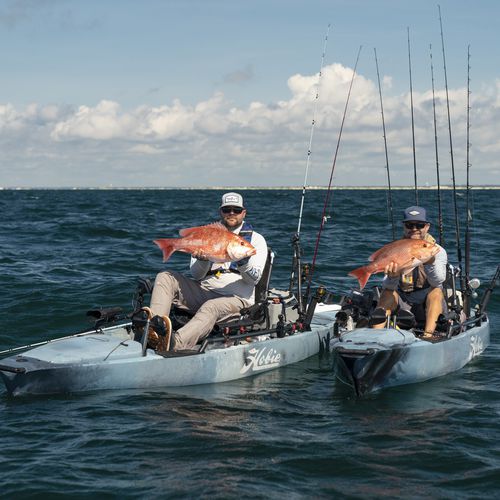 Kayak sit-on-top - MIRAGE PRO ANGLER 12 - Hobie Cat USA - da pesca / da mare / per adulto