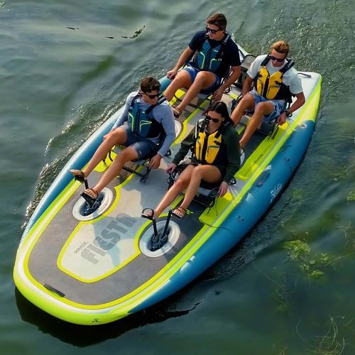 Kayak sit-on-top - MIRAGE ITREK FIESTA - Hobie Cat USA - gonfiabile / da mare / per adulto