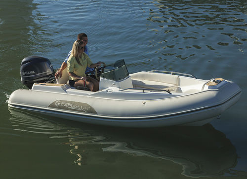 Gommone fuoribordo - TEMPEST 410 - Capelli - semirigido / con console centrale / open