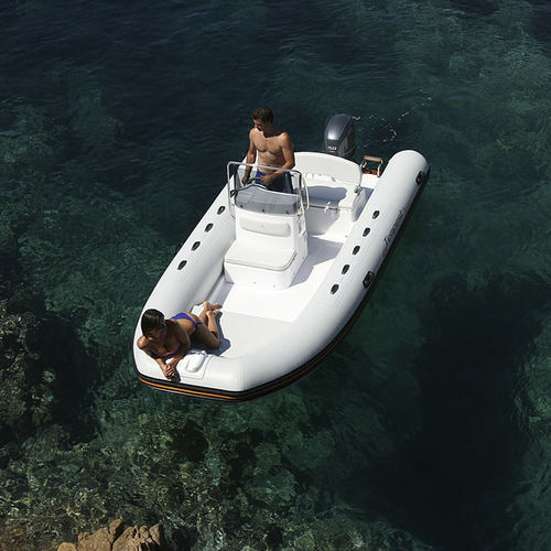 Gommone fuoribordo - TEMPEST 505 EASY - Capelli - semirigido / con console centrale / open